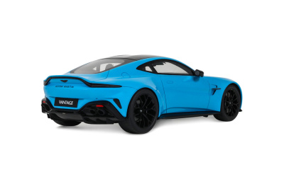 Aston Martin Vantage 2024 blau Modellauto 1:18 GT Spirit