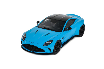 Aston Martin Vantage 2024 blau Modellauto 1:18 GT Spirit