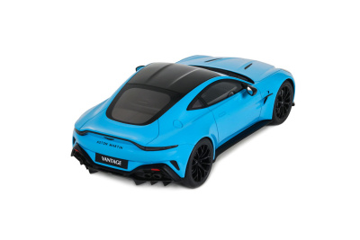 Aston Martin Vantage 2024 blau Modellauto 1:18 GT Spirit