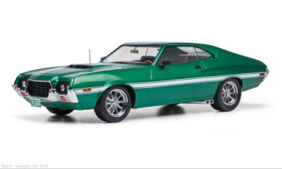 Ford Gran Torino Sport 1972 grün metallic Modellauto...