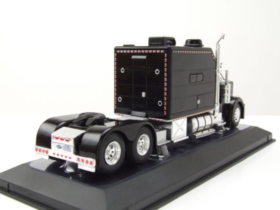 Peterbilt 379 Custom Zugmaschine 2002 schwarz Modellauto...