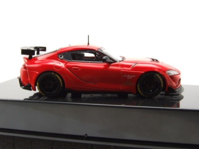 Toyota GR Supra GT4 2022 rot Modellauto 1:43 ixo models