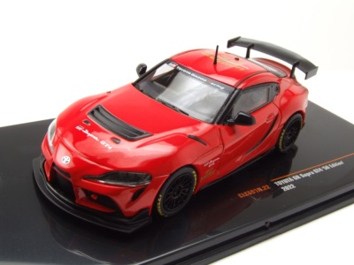 Toyota GR Supra GT4 2022 rot Modellauto 1:43 ixo models