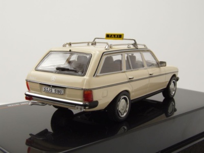 Mercedes 200 T S123 Kombi Taxi 1979 beige Modellauto 1:43...