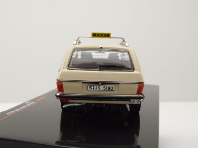 Mercedes 200 T S123 Kombi Taxi 1979 beige Modellauto 1:43 ixo models