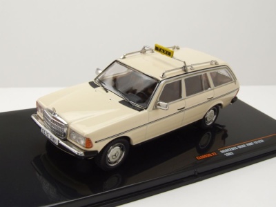 Mercedes 200 T S123 Kombi Taxi 1979 beige Modellauto 1:43 ixo models
