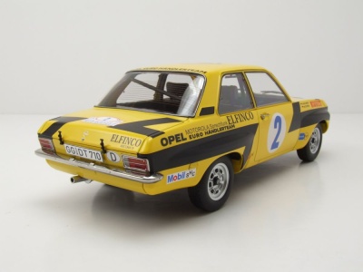 Opel Ascona A #2 Rallye Acropolis 1975 gelb Röhrl...