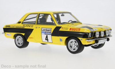 Opel Ascona A #4 RAC Rallye 1975 gelb Röhrl...