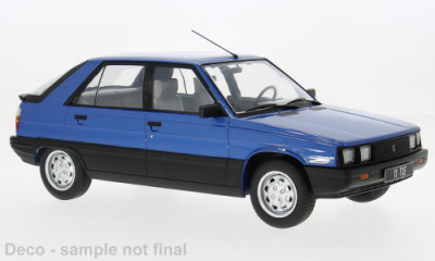 Renault 11 GTL 1985 blau metallic Modellauto 1:18 MCG