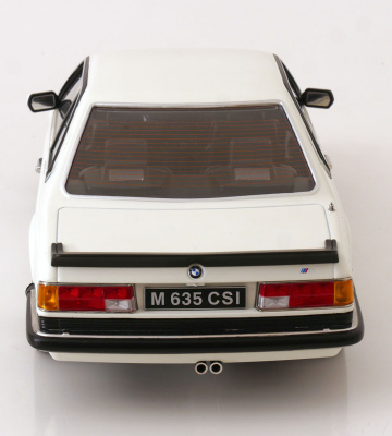 BMW M635 CSI 1987 weiß Modellauto 1:12 KK Scale