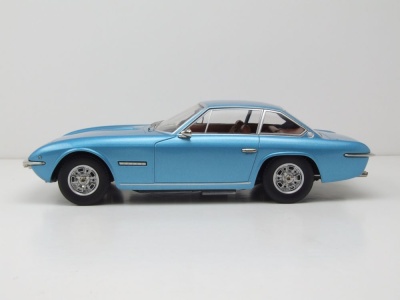 Lamborghini Islero S 1969 hellblau metallic Modellauto 1:18 KK Scale