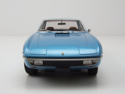 Lamborghini Islero S 1969 hellblau metallic Modellauto 1:18 KK Scale