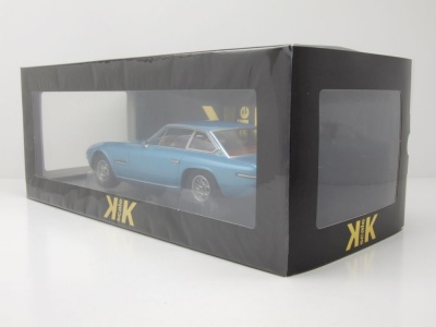 Lamborghini Islero S 1969 hellblau metallic Modellauto 1:18 KK Scale