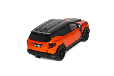 Dacia Duster Redust Sport 4x2 Hybrid 2025 orange metallic Modellauto 1:18 Ottomobile