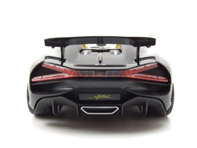 Bugatti W16 Mistral schwarz Modellauto 1:18 Bburago