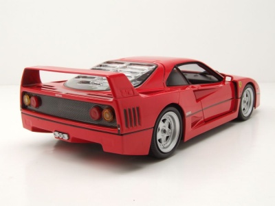 Ferrari F40 rot 1987 Modellauto 1:18 Bburago