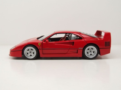 Ferrari F40 rot 1987 Modellauto 1:18 Bburago