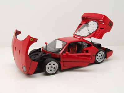 Ferrari F40 rot 1987 Modellauto 1:18 Bburago