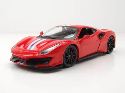 Ferrari 488 Pista 2018 rot Modellauto 1:24 Bburago