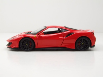 Ferrari 488 Pista 2018 rot Modellauto 1:24 Bburago