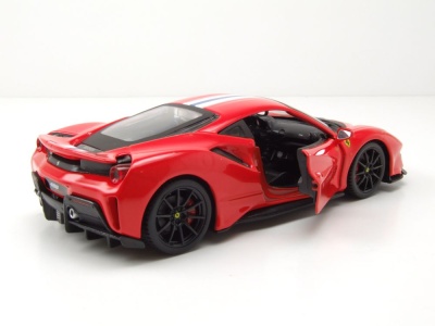 Ferrari 488 Pista 2018 rot Modellauto 1:24 Bburago