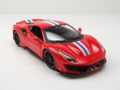 Ferrari 488 Pista 2018 rot Modellauto 1:24 Bburago
