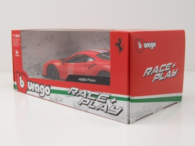 Ferrari 488 Pista 2018 rot Modellauto 1:24 Bburago