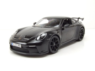 Porsche 911 GT3 2023 schwarz Modellauto 1:18 Maisto