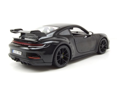 Porsche 911 GT3 2023 schwarz Modellauto 1:18 Maisto