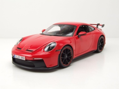 Porsche 911 GT3 2023 rot Modellauto 1:18 Maisto