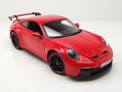 Porsche 911 GT3 2023 rot Modellauto 1:18 Maisto