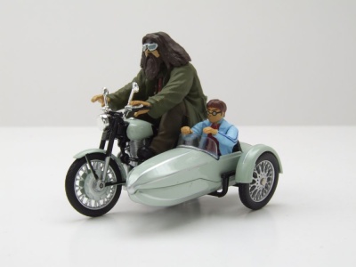 Hagrids Motorrad Harry Potter mit Figuren Modellmotorrad...