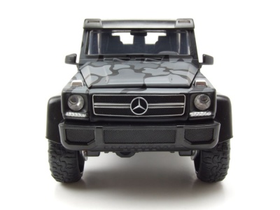 Mercedes G63 AMG 6x6 Pink Slips Pick Up grau schwarz Modellauto 1:24 Jada Toys