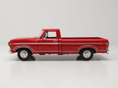 Ford F-150 Custom Pick Up 1979 rot Modellauto 1:24 Motormax