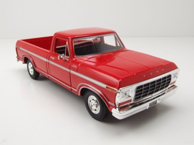 Ford F-150 Custom Pick Up 1979 rot Modellauto 1:24 Motormax