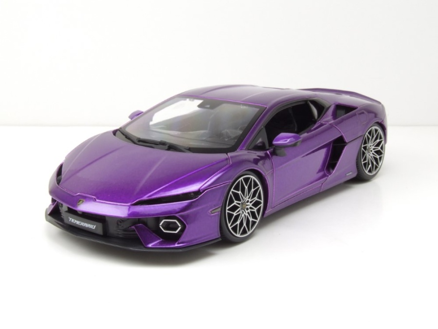 Lamborghini Temerario 2024 lila Modellauto 1:18 Bburago