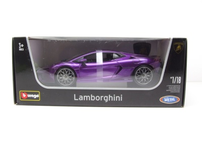 Lamborghini Temerario 2024 lila Modellauto 1:18 Bburago