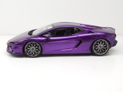 Lamborghini Temerario 2024 lila Modellauto 1:18 Bburago