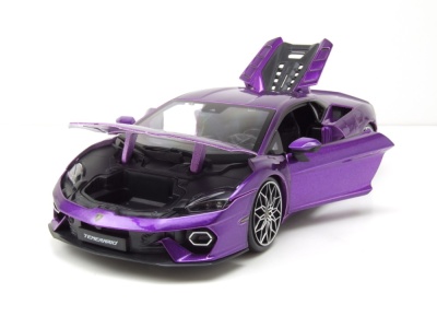 Lamborghini Temerario 2024 lila Modellauto 1:18 Bburago