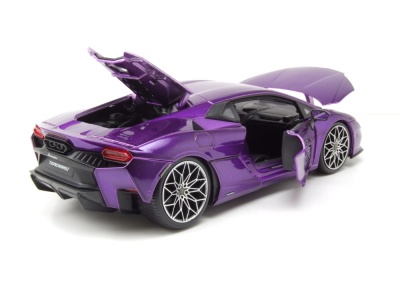 Lamborghini Temerario 2024 lila Modellauto 1:18 Bburago