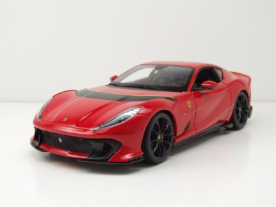 Ferrari 812 Competizione 2021 rot Modellauto 1:18 Bburago