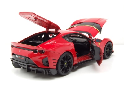 Ferrari 812 Competizione 2021 rot Modellauto 1:18 Bburago