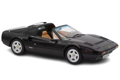 Ferrari 308 GTS 1982 schwarz Modellauto 1:18 Norev
