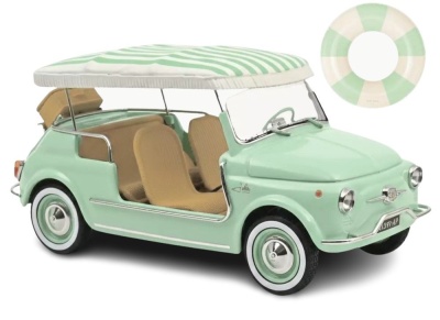 Fiat 500 Jolly 1965 hellgrün Modellauto 1:18 Norev