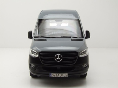 Mercedes Sprinter 2018 grau Modellauto 1:18 Norev