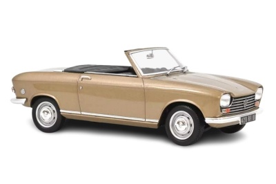 Peugeot 204 Cabrio 1967 beige metallic Modellauto 1:18 Norev