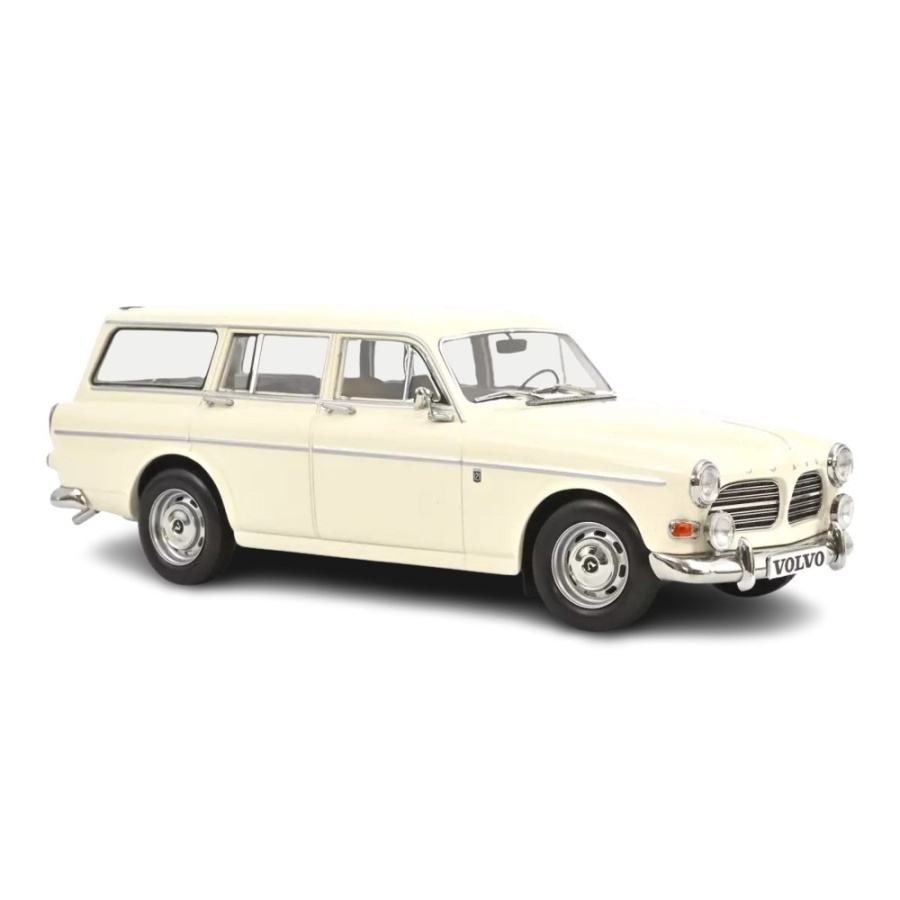 Volvo Amazon Break Kombi 1966 weiß metallic Modellauto 1:18 Norev