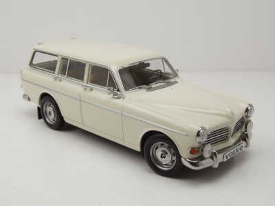 Volvo Amazon Break Kombi 1966 weiß metallic Modellauto 1:18 Norev