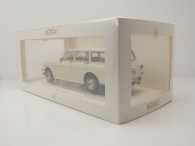 Volvo Amazon Break Kombi 1966 weiß metallic Modellauto 1:18 Norev