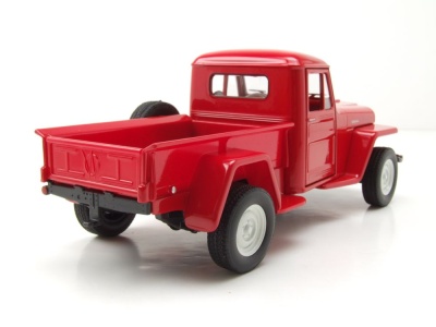 Willys Jeep Pick Up 1947 rot Modellauto 1:24 Welly